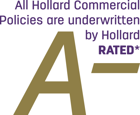 All Hhollard Commercial policies are underwritten by Hollard